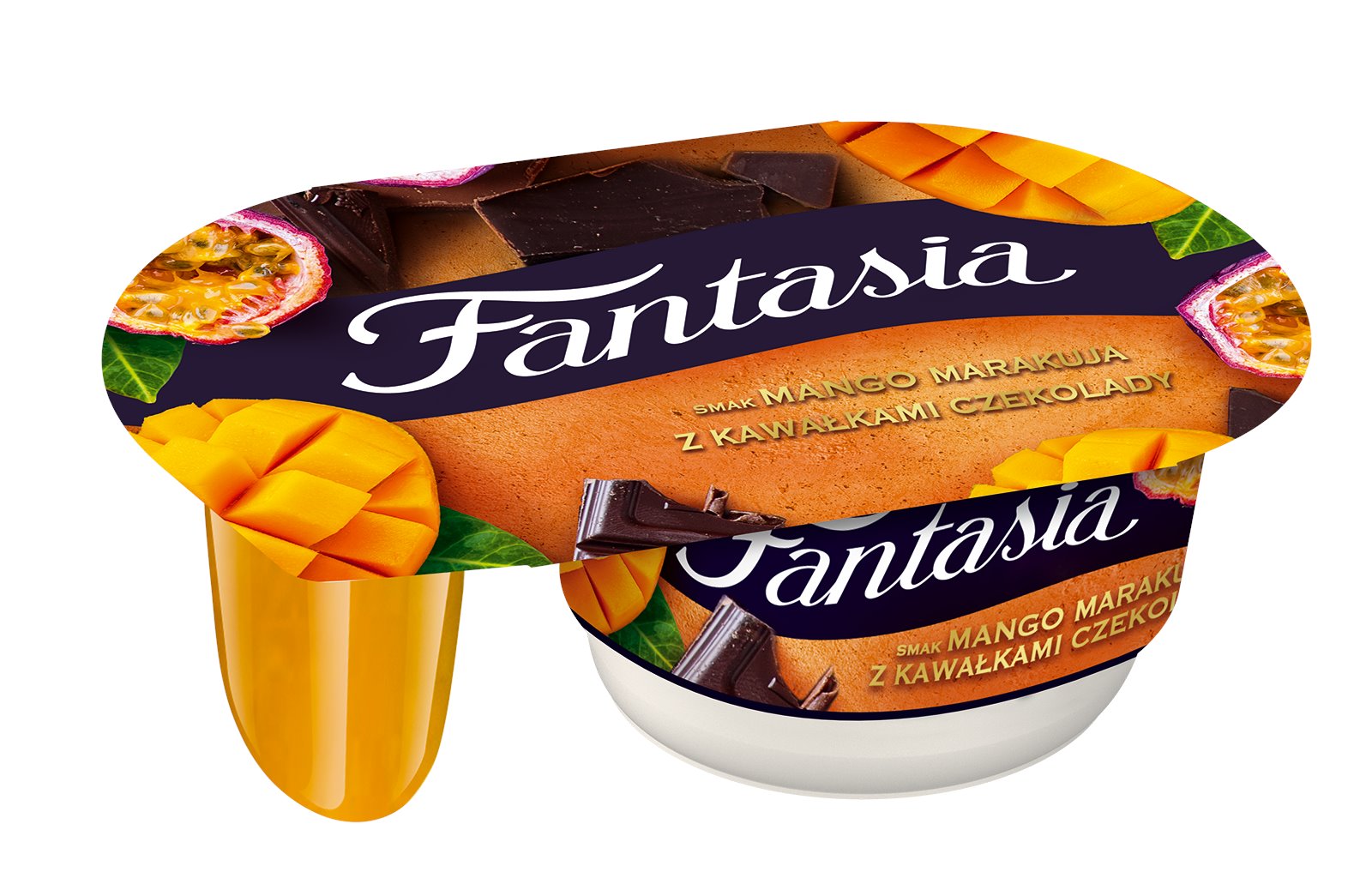 DANONE FANTASIA PR. ŻÓŁTE OWOCE Z KAW CZEK 116g/12