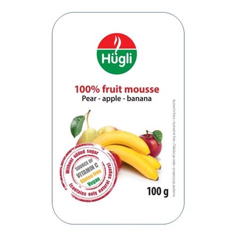 HUGLI MUS JABŁKOWY 100g/50