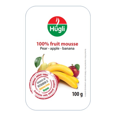 HUGLI MUS JABŁKOWY 100g/50