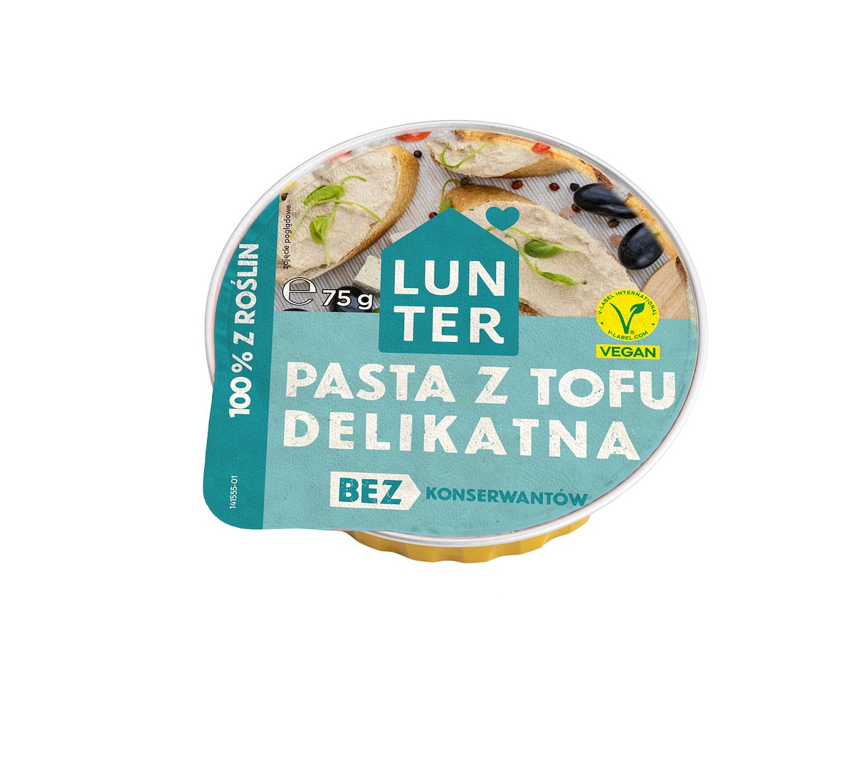 LUNTER PASTA Z TOFU DELIKATNA 75g/10