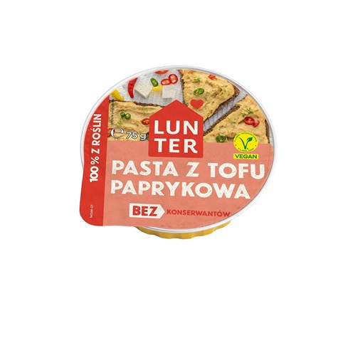 LUNTER PASTA Z TOFU PAPRYKOWA 75g/10