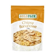 GOLDPACK CHIPSY BANANOWE 1kg/7