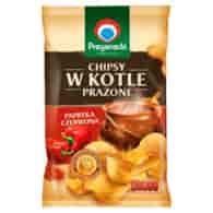 CHIPSY W KOTLE PRAŻONE Z PAPRYKĄ  125g/10