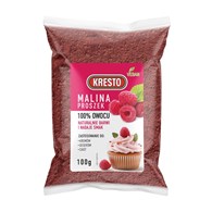 KRESTO MALINA LIOFILIZOWANA PROSZEK 100g/18