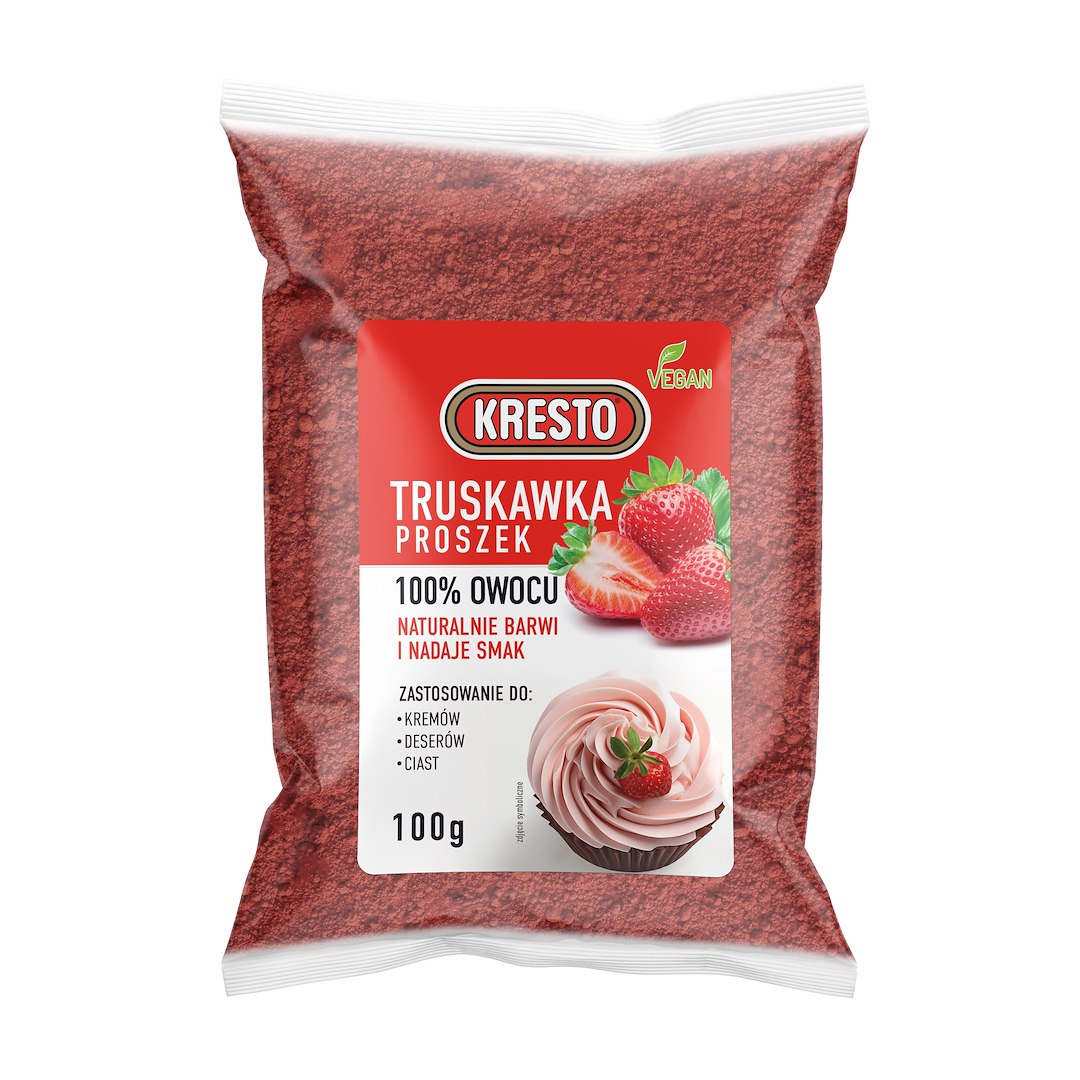 KRESTO TRUSKAWKA LIOFILIZOWANA PROSZEK 100g/18