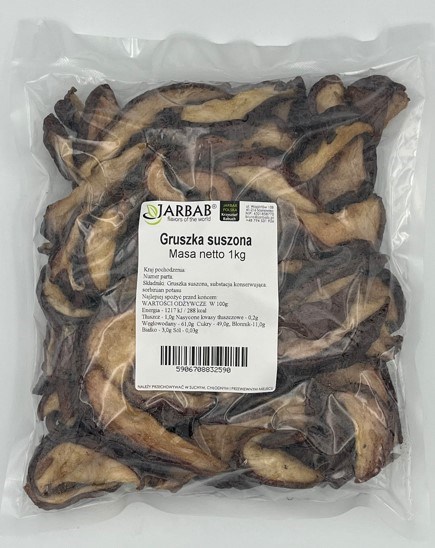 JARBAB GRUSZKA SUSZONA 1kg/10