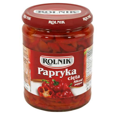 ROLNIK PAPRYKA CIĘTA 510g/220g słój (6)