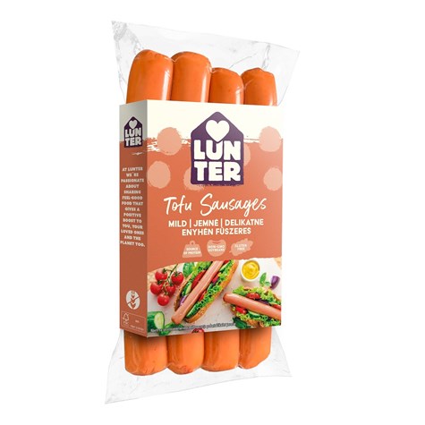LUNTER PARÓWKI SOJOWE TOFU DELIKATNE 200g/10