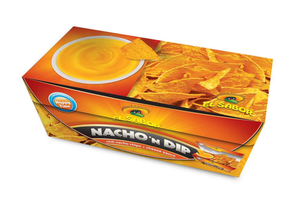 GREEK NACHOS & DIP CHIPSY SOLONE 175g/12 EL SABOR