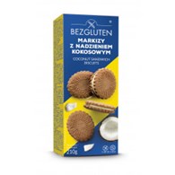 BEZGLUTEN MARKIZY Z NADZIENIEM KOKOSOWYM 210g/10