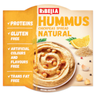 RIBELLA HUMMUS NATURALNY 200g/12
