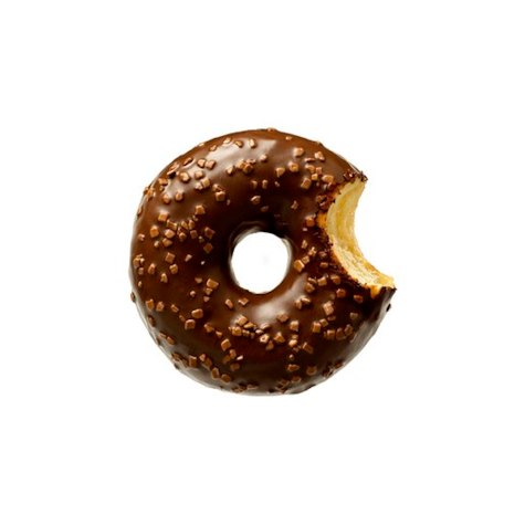 LA LOR. DONUT O SMAKU CZEKOLADOWYM CHOC ALM 56g/48