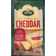 ARLA SER CHEDDAR PORCJA 200g/12