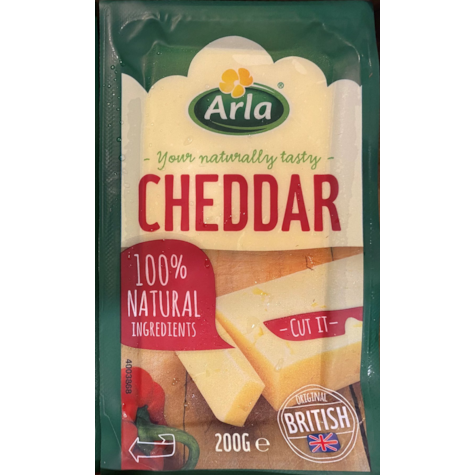 ARLA SER CHEDDAR PORCJA 200g/12