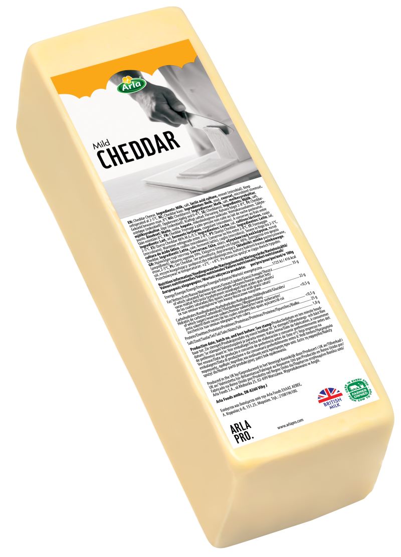 ARLA SER CHEDDAR BLOK ok. 2,5kg (8)