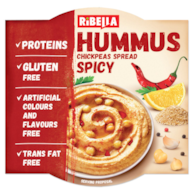 RIBELLA HUMMUS PIKANTNY Z AJVAR I PAPRYKĄ 200g/12