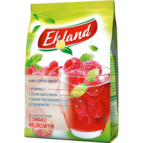 EKLAND NAPÓJ HERBACIANY MALINOWY 300g/12