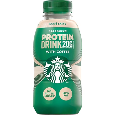 ARLA STARBUCKS PROTEIN CAFFE LATTE 330ml/8