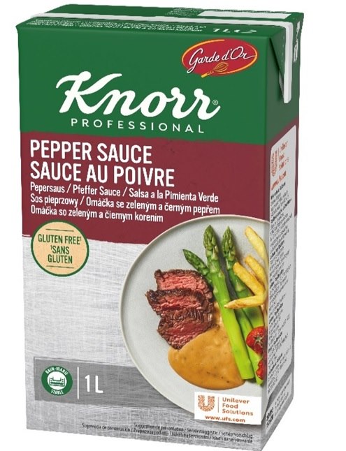 KNORR SOS PIEPRZOWY W PŁYNIE 1L/6 GARDE d'OR