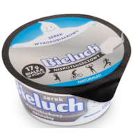 BIELUCH SEREK NATURA WYSOKOBIAŁKOWY 150g/12