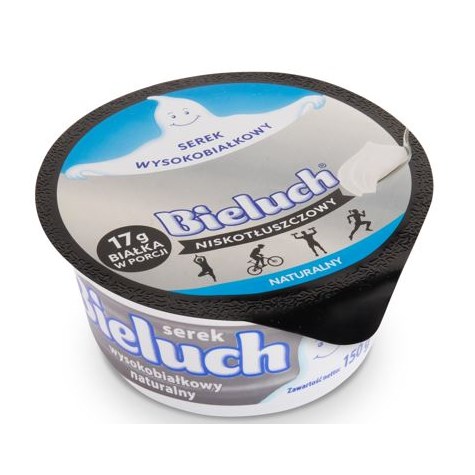 BIELUCH SEREK NATURA WYSOKOBIAŁKOWY 150g/12