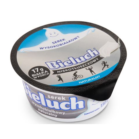 BIELUCH SEREK NATURA WYSOKOBIAŁKOWY 150g/12