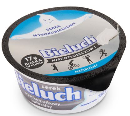 BIELUCH SEREK NATURA WYSOKOBIAŁKOWY 150g/12