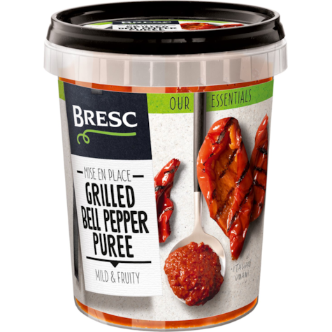 HUGLI BRESC PUREE Z GRILLOWANEJ PAPRYKI 450g/6