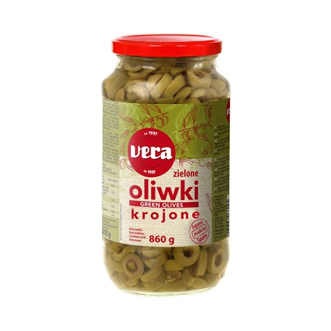 LIM VERA OLIWKI ZIELONE KROJONE 860g/450g (6)