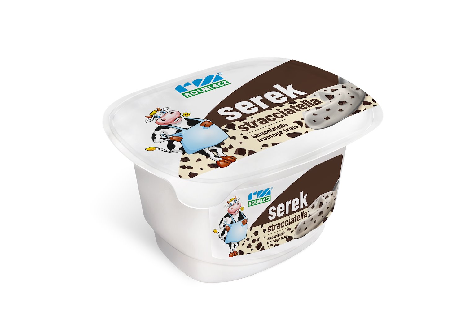 ROLMLECZ SEREK HOMO STRACCIATELLA 150g/12