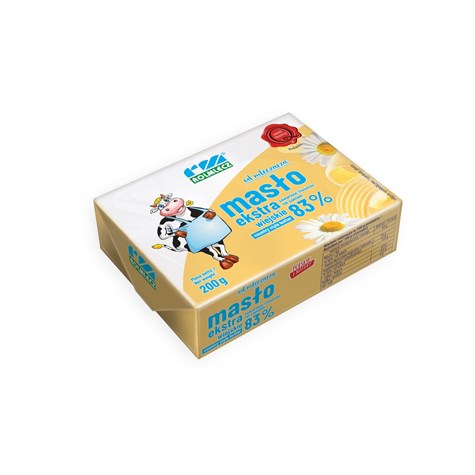 ROLMLECZ MASŁO EXTRA WIEJSKIE 200g/8
