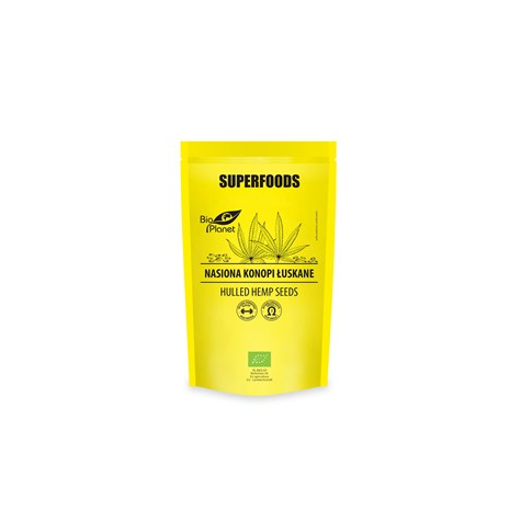 BIO PLANET KONOPIE ŁUSKANE 200g/6