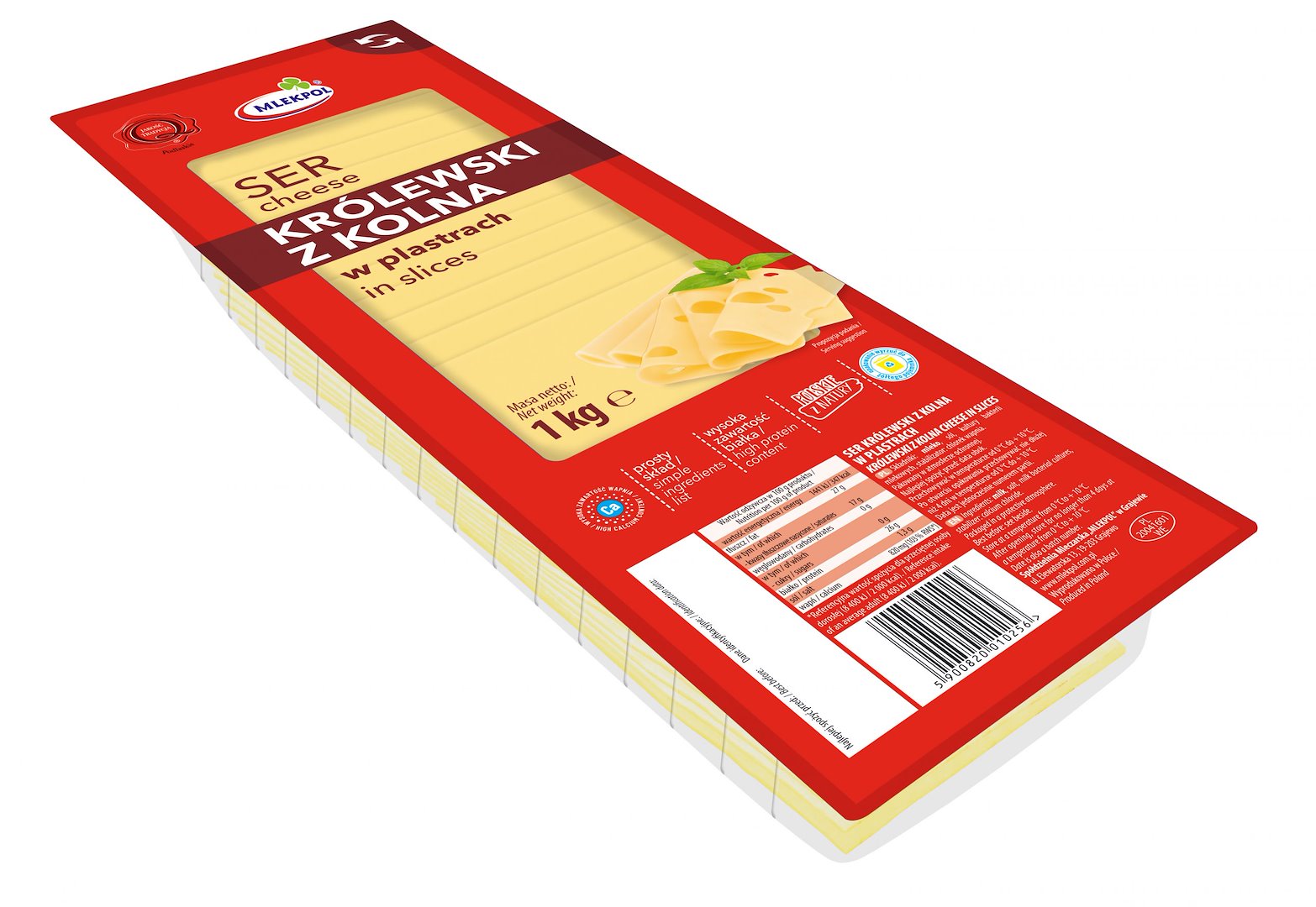 MLEKPOL SER PLASTRY 1kg KRÓLEWSKI (6)