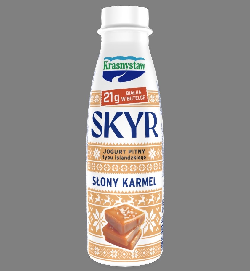KRASNYSTAW SKYR ZE SŁONYM KARMELEM 330g/6