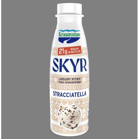KRASNYSTAW SKYR ZE STRACIATELLĄ 330g/6