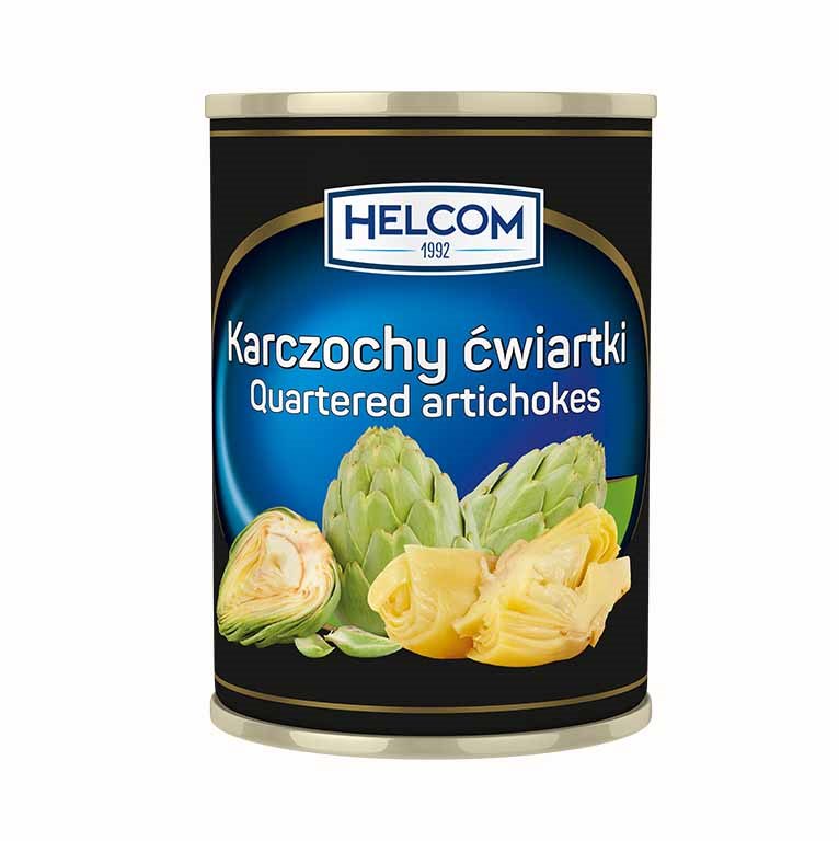 GREEK KARCZOCHY ĆWIARTKI 2,5kg/1,30kg/6 HELCOM