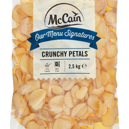 MCCAIN TALARKI ZIEMNIACZANE CRUNCHY PETALS 2,5kg/4