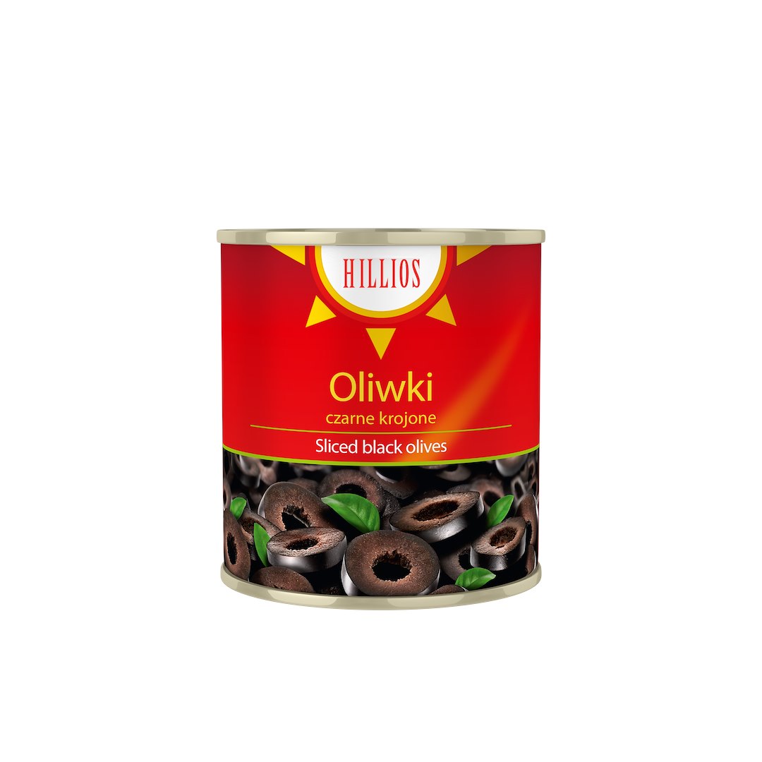 GREEK OLIWKI CZARNE KROJONE 3,1kg/1,56kg/6 HILLIOS