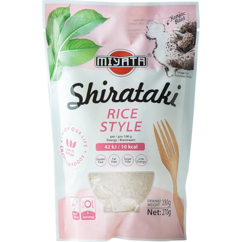 KK MAKARON SHIRATAKI KONJAC A'LA RYŻ 270g/12
