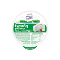 MAZURSKI SMAK TWARÓG PÓŁTŁUSTY 275g/8 krążek