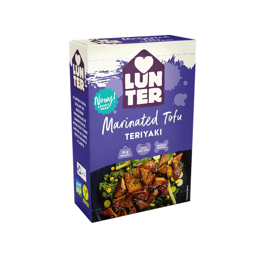 LUNTER TOFU NA PATELNI AZJATYCKIE TERIYAKI 180g/10