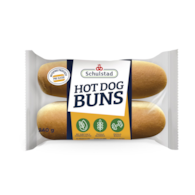 SCHULSTAD HOT DOG CLASSIC BUNS 4szt. 240g/10