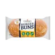 SCHULSTAD CLASSIC BURGER BUNS SESAME 4szt. 212g/10
