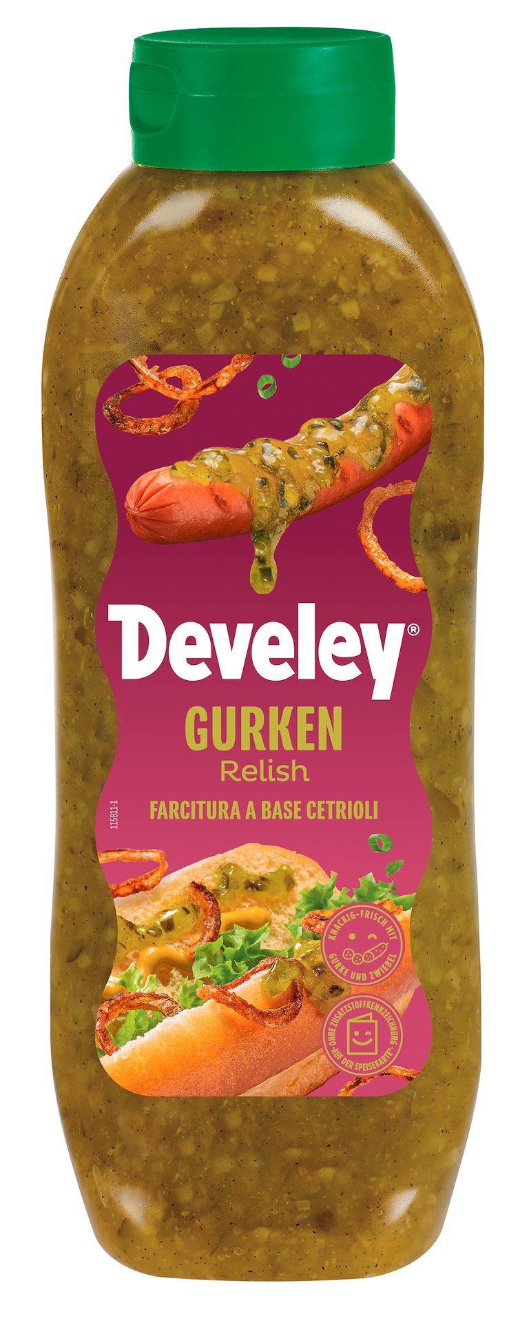 DEVELEY SOS RELISH OGÓRKOWY 875ml/8