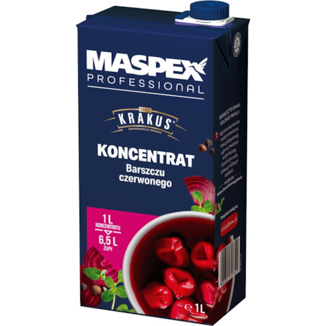 KRAKUS KONCENTRAT BARSZCZU CZERWONEGO 1L/8