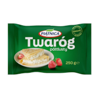 PIĄTNICA TWARÓG MIELONY PÓŁTŁUSTY KOSTKA 250g/8