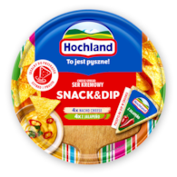 HOCHLAND KRĄŻEK SNACK & DIP 140g/10