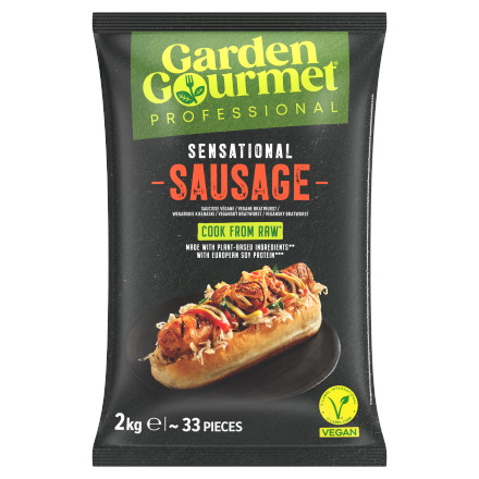 GARDEN GOURMET KIEŁBASKI WEGAŃSKIE 33 szt. 2kg/3