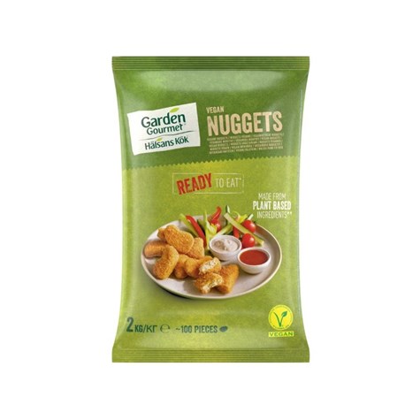 GARDEN GOURMET NUGGETSY WEGAŃSKIE 100 szt. 2kg/3