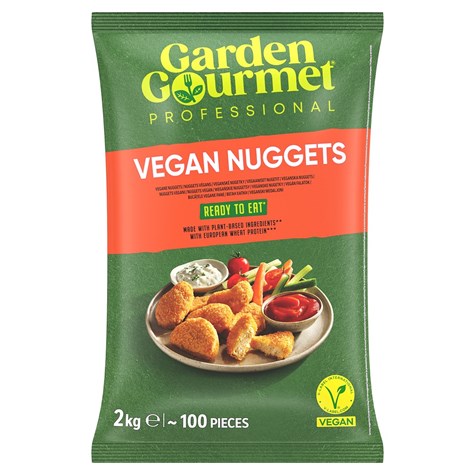 GARDEN GOURMET NUGGETSY WEGAŃSKIE 100 szt. 2kg/3